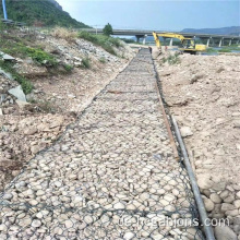 Costa Rica Gabion galvanisierte sechseckig